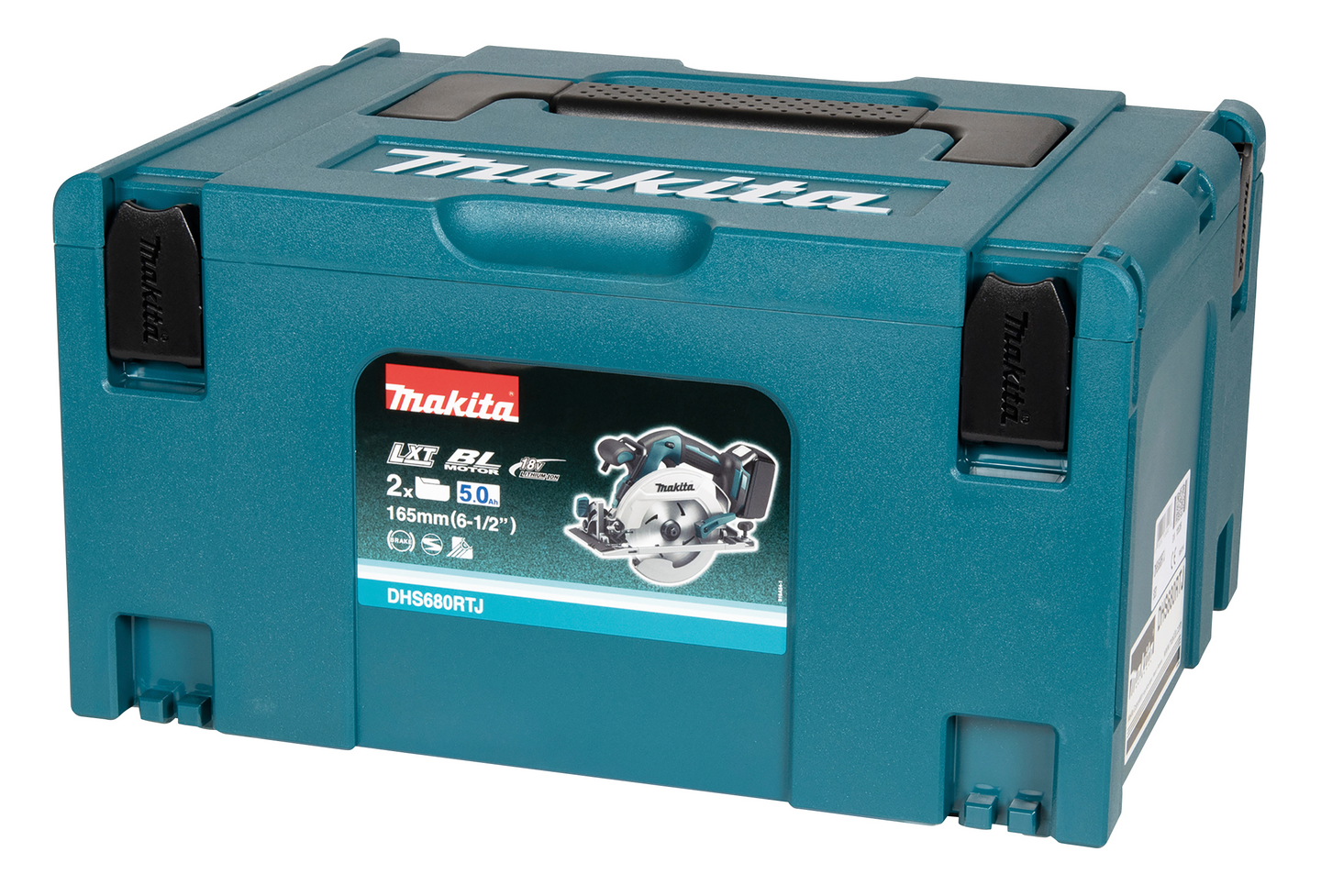Akkupyörösaha Makita DHS680RTJ 18V LXT 2x5,0Ah