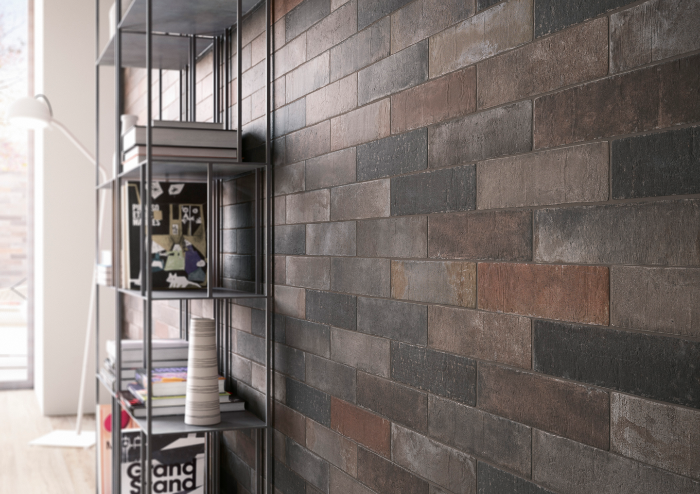 KLINKER CELLO ROTTERDAM 7X28 SVART, 0,98M2