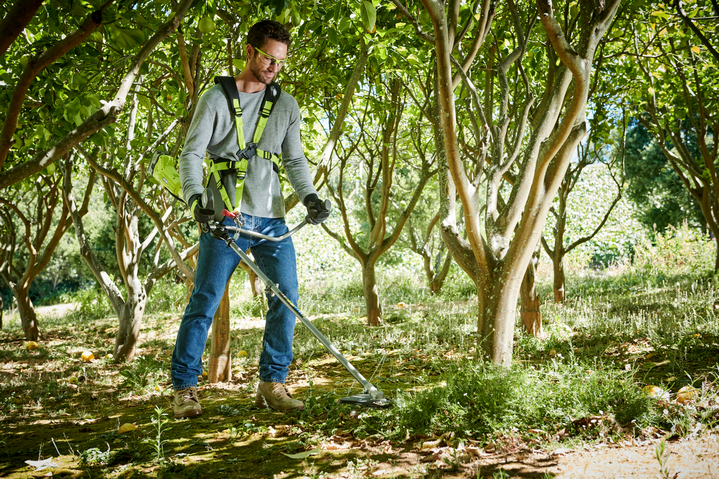 Ruohoraivaussaha Ryobi OBC1820B 18V One+ ei akkua