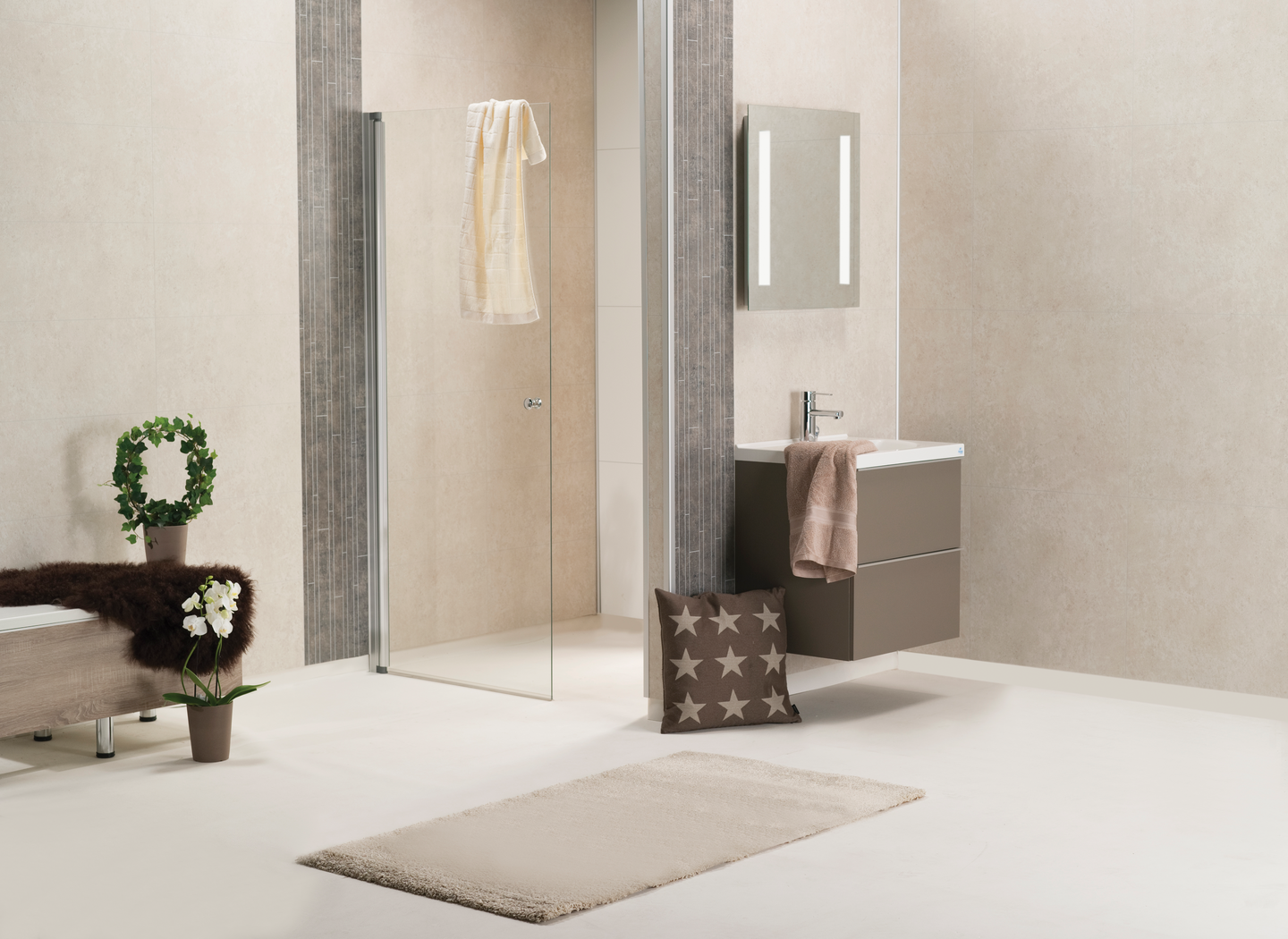 Sisustuslevy Fibo 5342 EM M66 Sahara 2,88m²