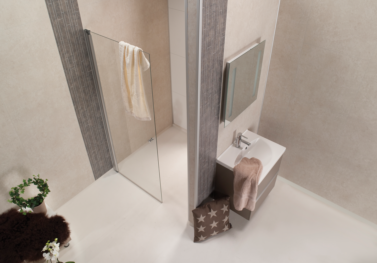 Sisustuslevy Fibo 5342 EM M66 Sahara 2,88m²