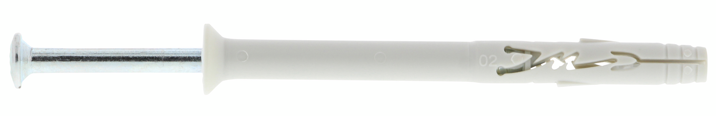 Naulatulppa SPIT HIT M 6x65/40V uppokanta ZN 100kpl