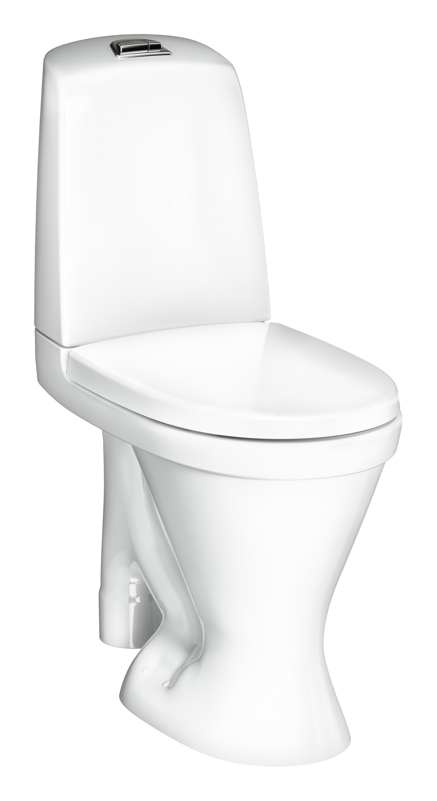 Wc-istuin Gustavsberg Nautic 1596HF 2-toiminen ilman kantta GB111596301205