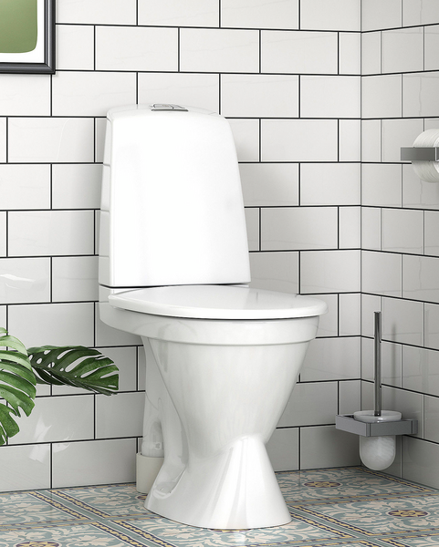 Wc-istuin Gustavsberg Nautic 1596HF 2-toiminen ilman kantta GB111596301205