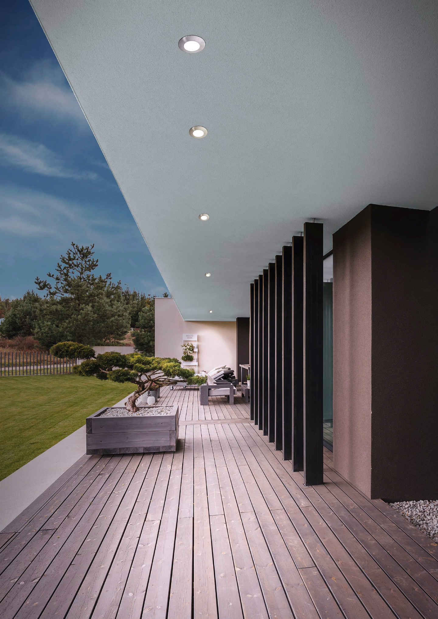 Uppospotti EGLO Margo 94092 84cm ruostumaton teräs