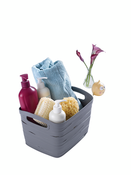 Säilytyskori Curver Ribbon S harmaa