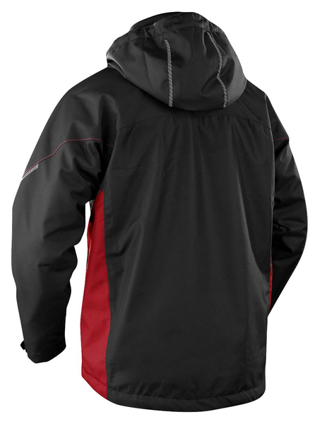 Talvitakki Blåkläder kevyesti topattu 489019779956 musta/punainen