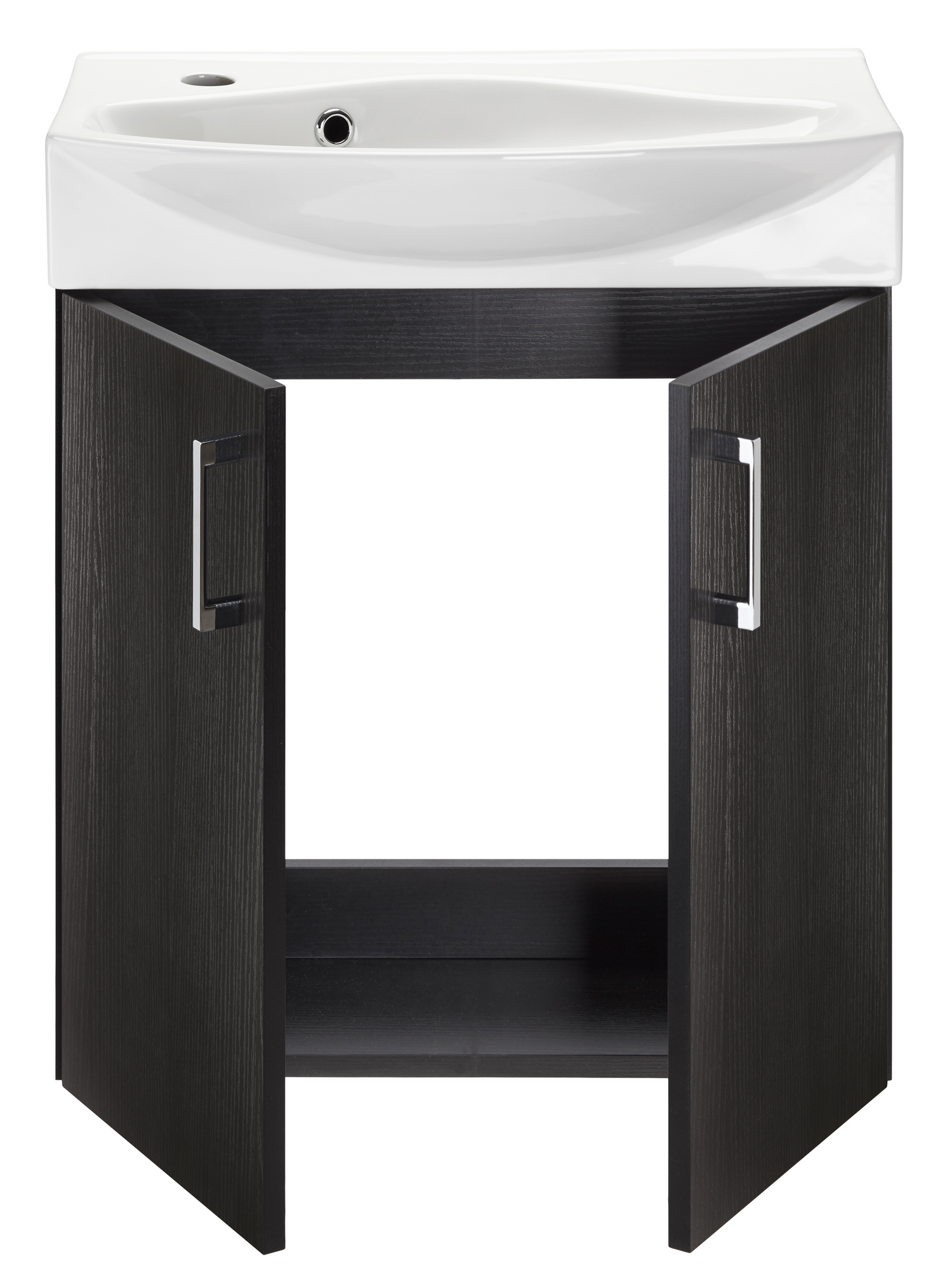 Allaskaappi Cello Pluto 550 musta puu