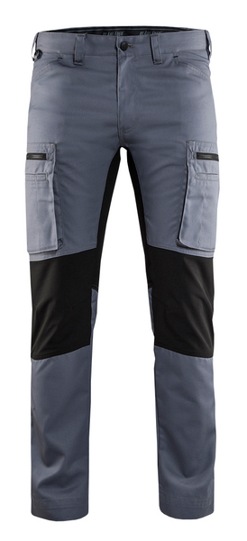 Stretch-housut Blåkläder 145918459499 harmaa/musta