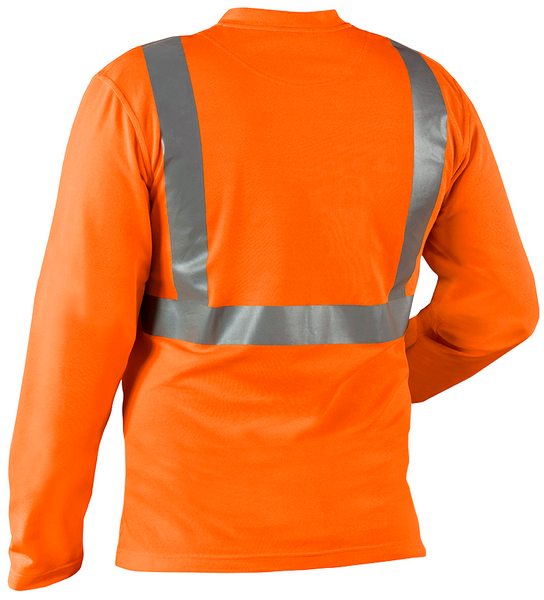 T-paita Blåkläder Hi-Vis pitkähihainen 338310115300 oranssi