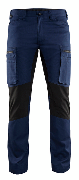 Stretch-housut Blåkläder 145918458999 mariininsininen/musta