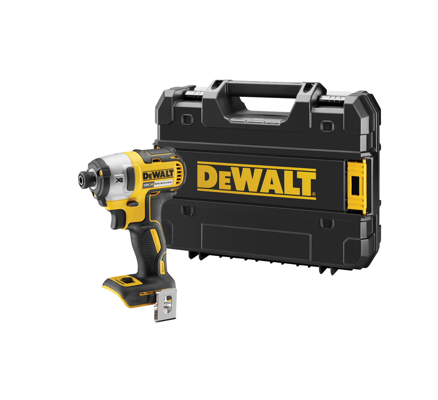 Akkuiskuväännin DeWalt DCF887NT 18V XR runko TSTAK