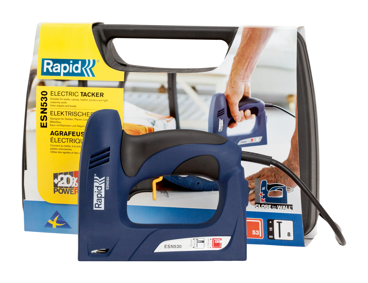 Sähkösinkiläpistooli Rapid ESN530