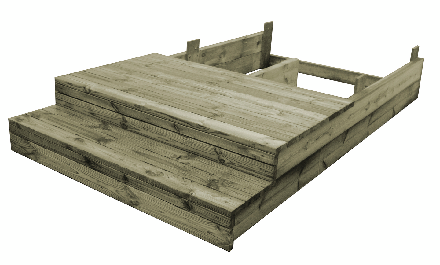 Korokepala Tammiston Puu T451 Puucee malleihin kestopuu vihreä