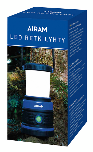 Led-lyhty Airam paristokäyttöinen 4 lediä