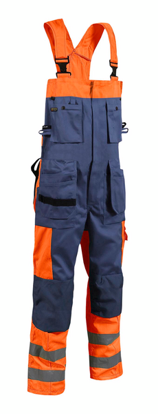 Lappuhaalari Blåkläder Hi-Vis 260318605389 oranssi-mariininsininen