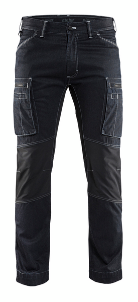 Stretch-housut Blåkläder 145911428999 mariininsininen/musta