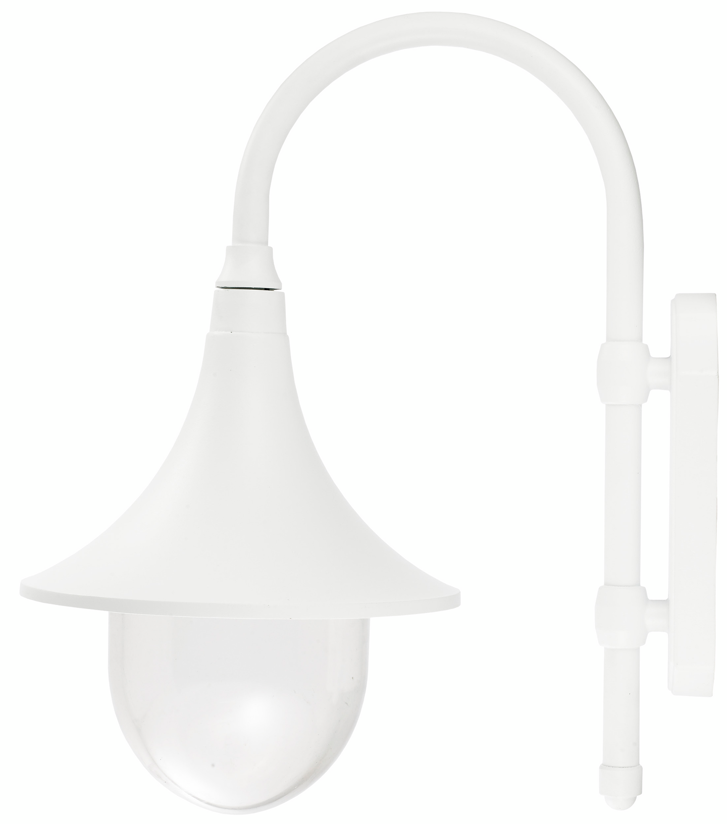 Ulkoseinävalaisin Airam Kartano TR-U E27 valkoinen