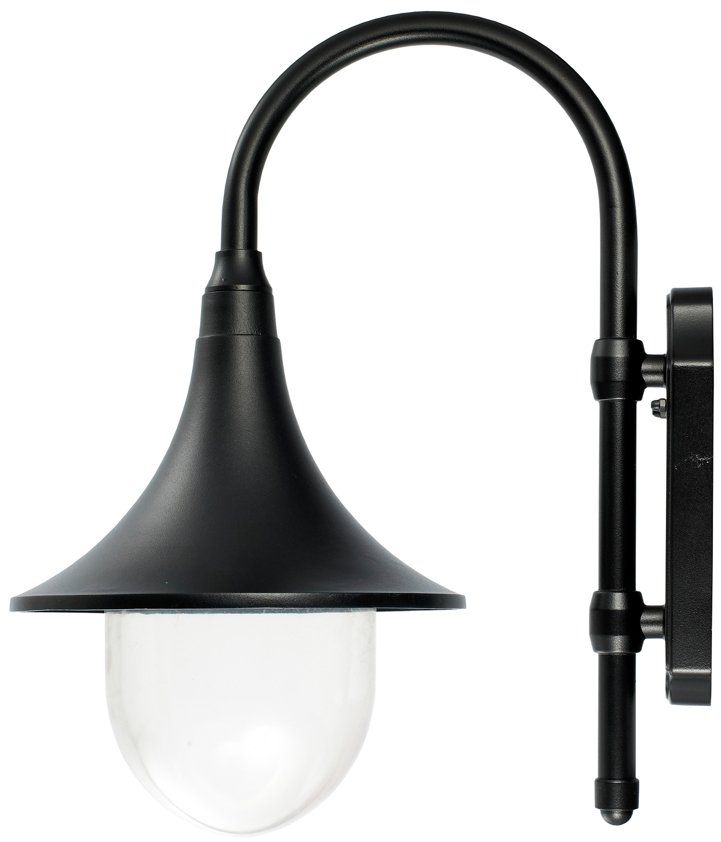 Ulkoseinävalaisin Airam Kartano TR-U E27 musta