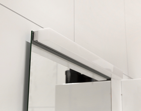 BELYSNINGSPROFIL NORO FLEX LED, INBYGGD TRAFO 890MM