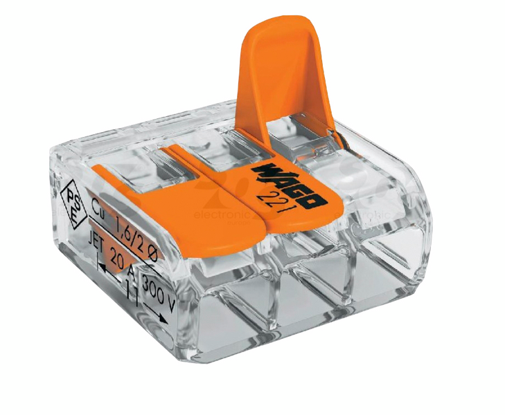 KOPPLINGSKLÄMMA WAGO 3POL 50ST