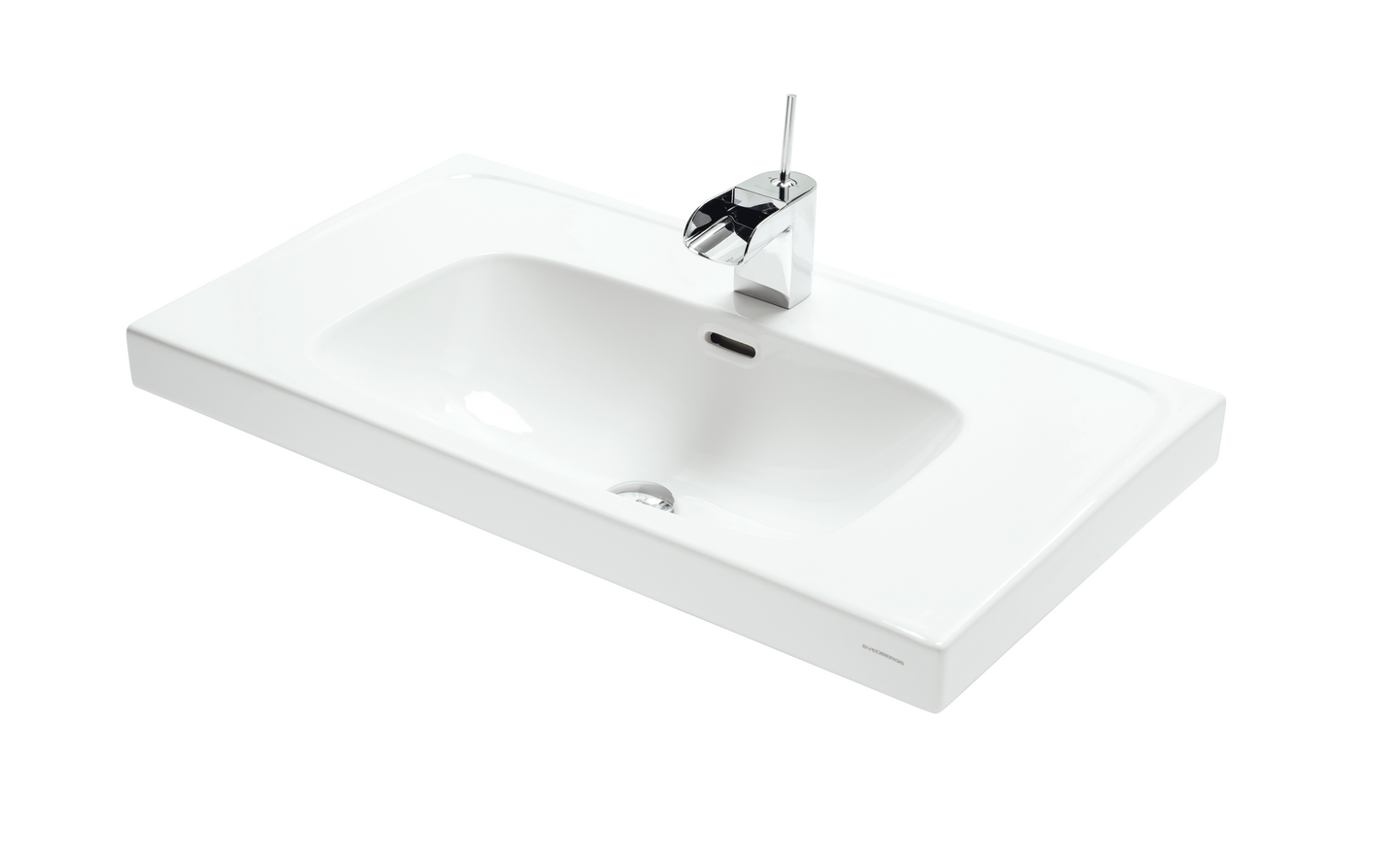 Pesuallas Svedbergs Deep 80x45 valkoinen posliini