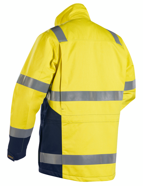 Talvitakki Blåkläder Multinorm 44683389 keltainen/mariininsininen