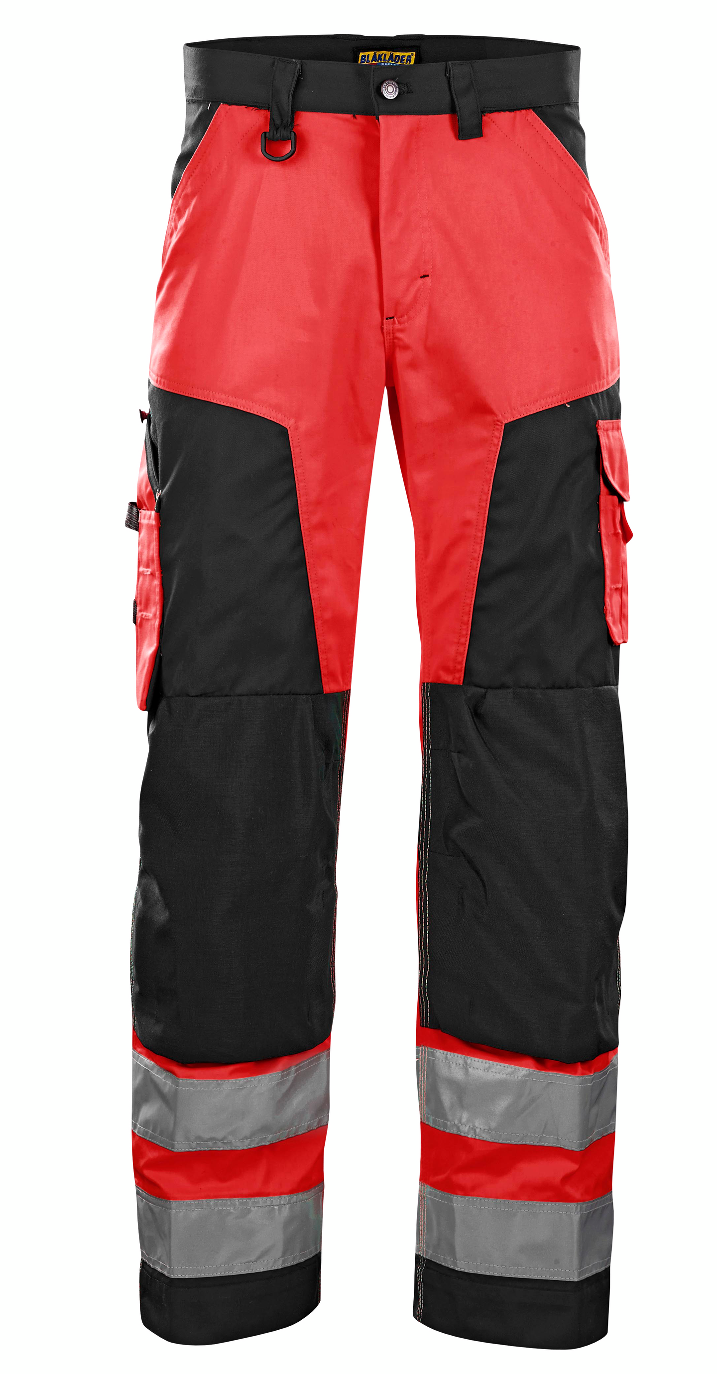 Housut Blåkläder 156618115599 huomiopunainen/musta