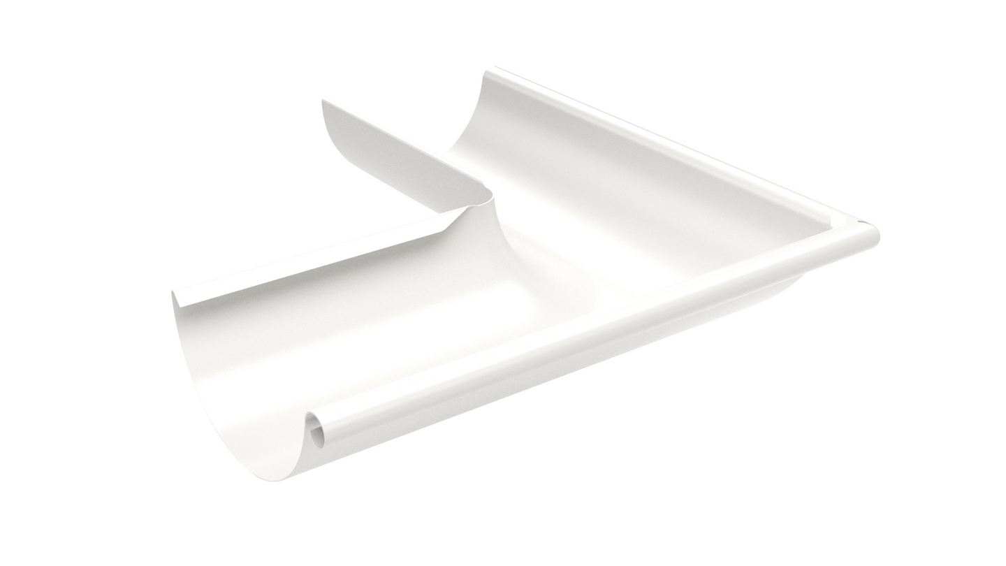 Kourun ulkokulma Ruukki 125/90mm