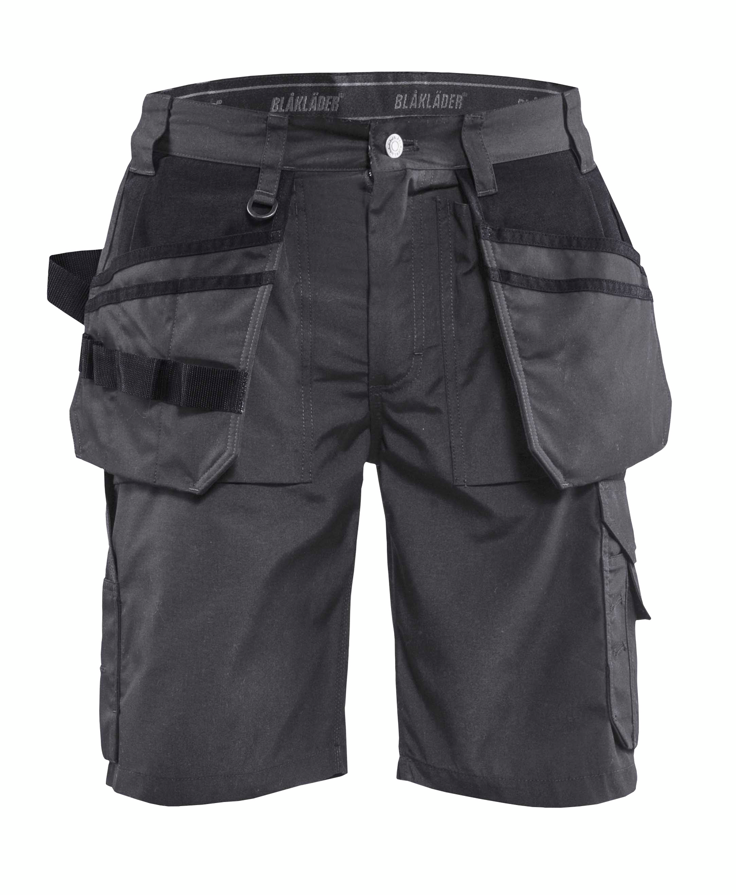 Riipputaskushortsit Blåkläder Lightweight 152618459899 tummanharmaa/musta