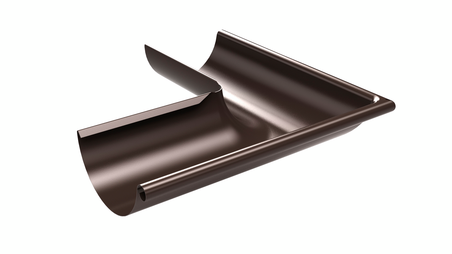 Kourun ulkokulma Ruukki 125/90mm