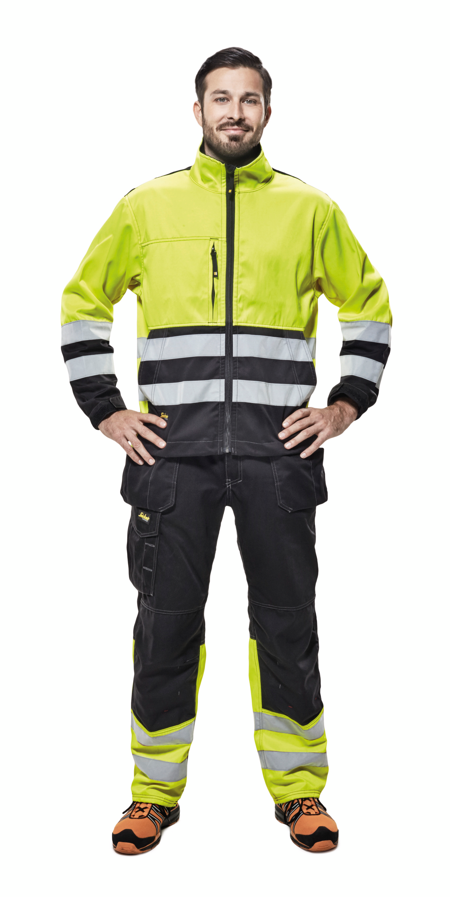 Takki Snickers 1509-0466 musta-huomiokeltainen