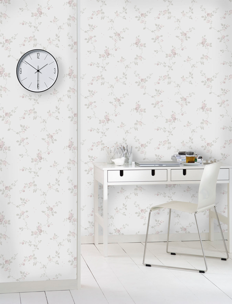 Kuitutapetti Duro Julia Lego 375-06 10,05m harmaa/vaaleanpunainen