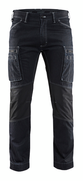 Stretch-housut Blåkläder 145911428999 mariininsininen/musta