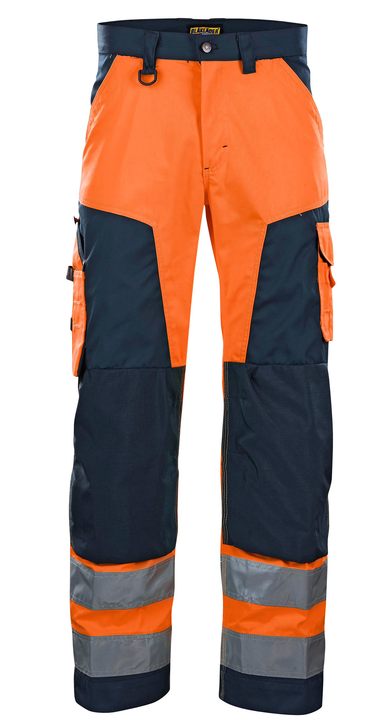 Housut Blåkläder 156618115389 huomio-oranssi/tummansininen