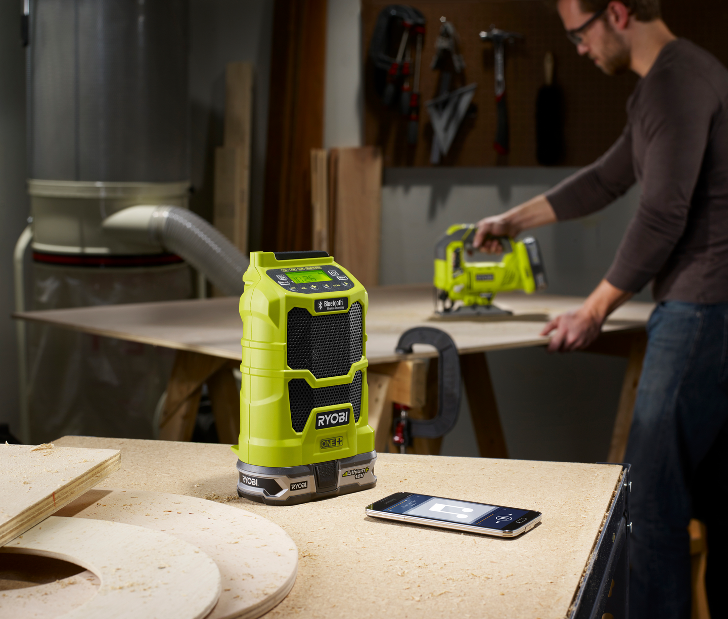 Radio Ryobi R18R-0 ONE+ Bluetooth 18V