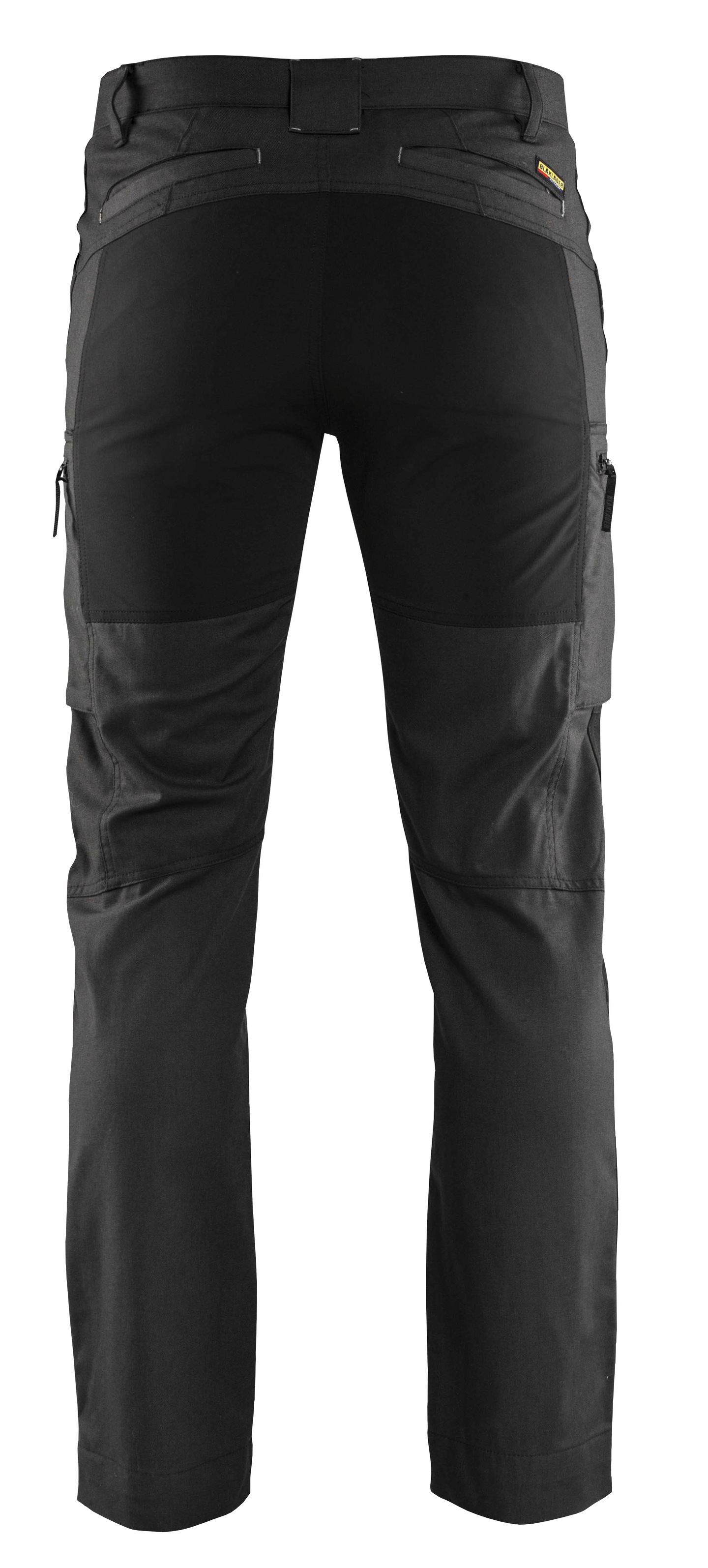 Stretch-housut Blåkläder 145911469899 tummanharmaa/musta