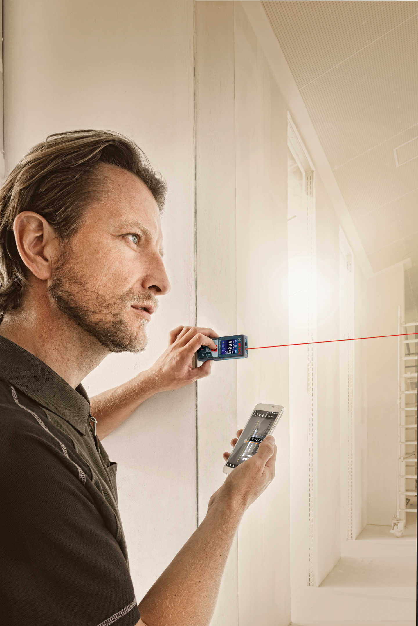 LASERAVSTÅNDSMÄTARE BOSCH GLM 50 C