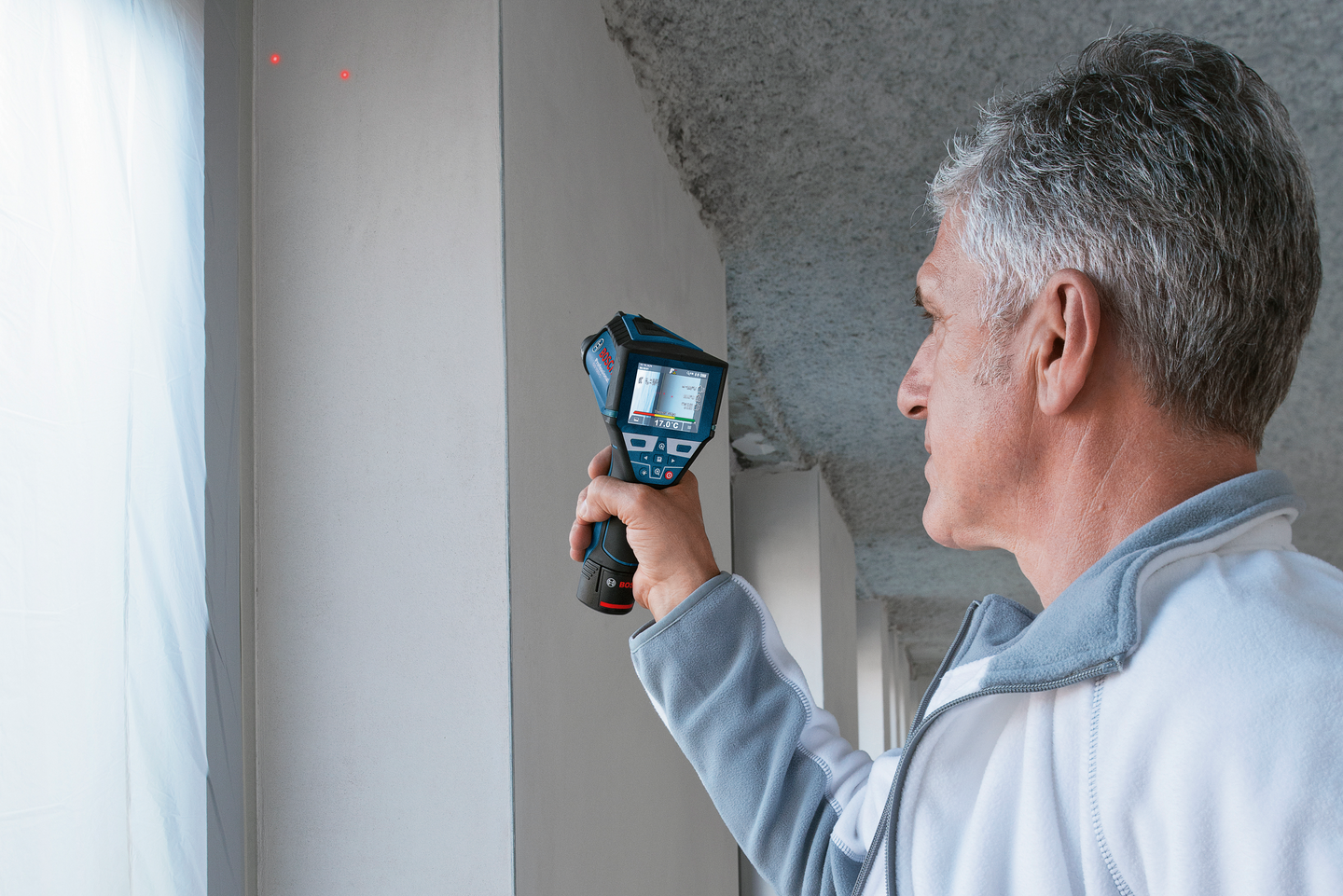 Lämpötunnistin Bosch GIS 1000 C 1x1,3Ah L-BOXX