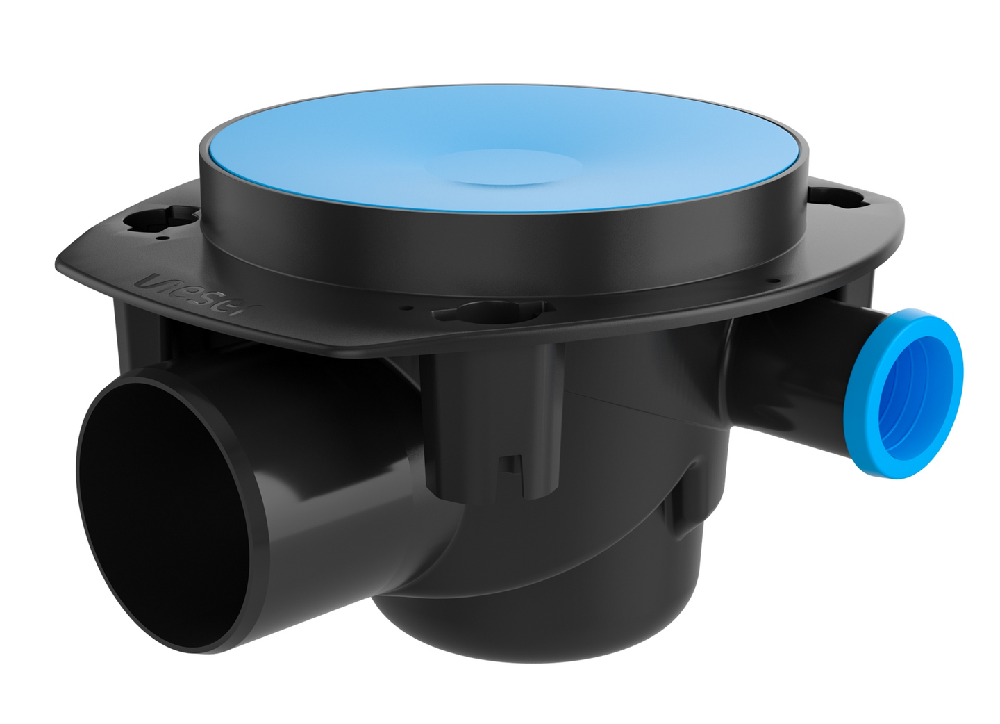 Lattiakaivo Vieser One vaaka DN75 3x32/40 ilman valutukea