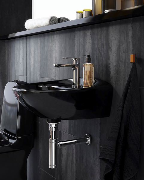 Pesuallas Gustavsberg Estetic 610x485 C+ musta