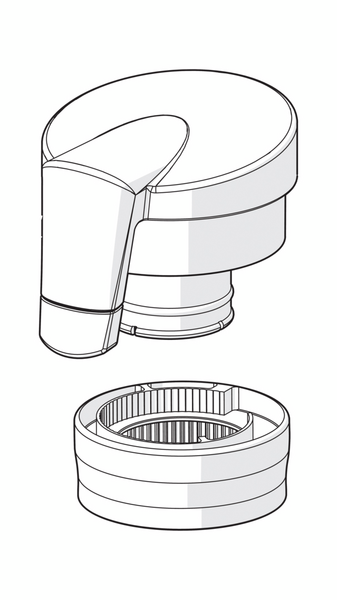 Lämmönsäätökahva Oras Optima hanavaraosa 601273V