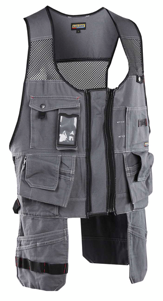 Riipputaskuliivi Blåkläder 310013709499 harmaa/musta