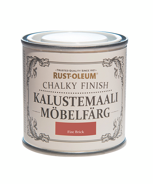 Rust-Oleum Chalky Finish Kalustemaali 125ml Fire Brick