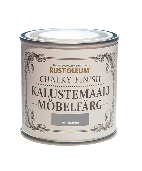 Rust-Oleum Chalky Finish Kalustemaali 125ml Anthracite