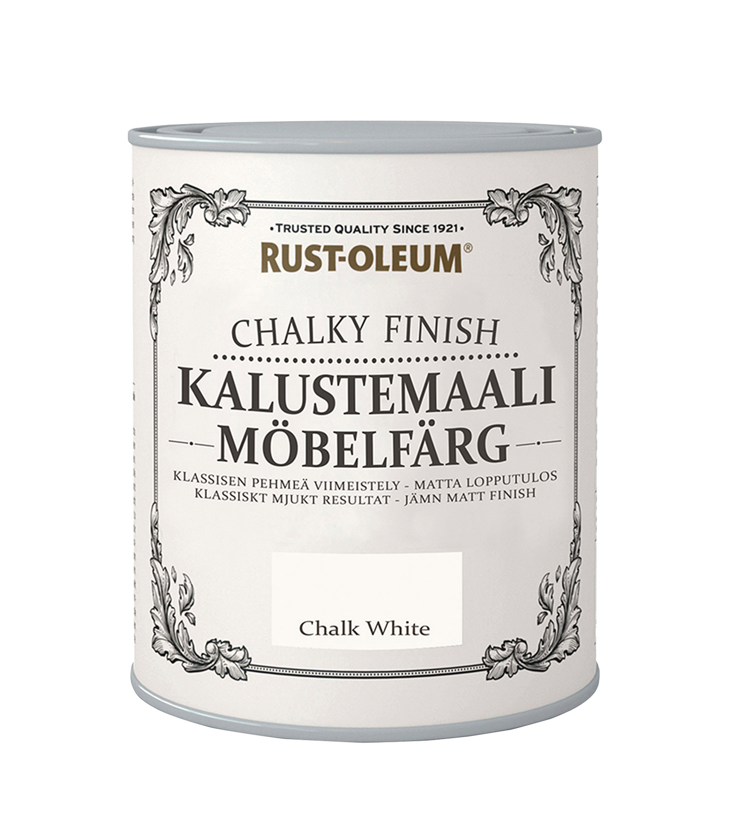Rust-Oleum Chalky Finish Kalustemaali 750ml Chalky White