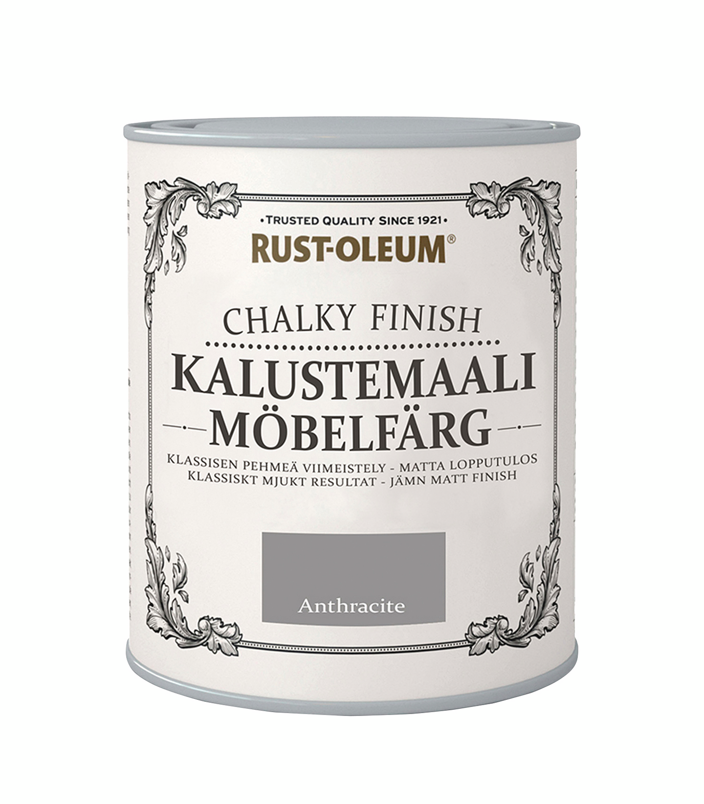 Rust-Oleum Chalky Finish Kalustemaali 750ml Anthracite