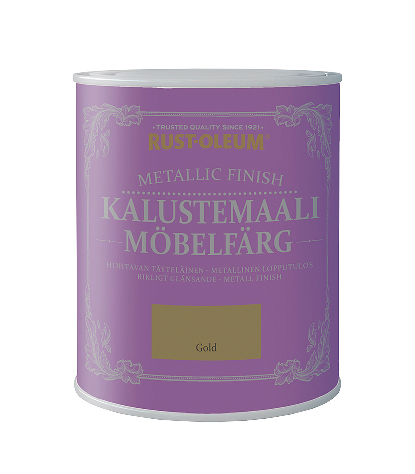 Rust-Oleum Metallic Finish Kalustemaali 750ml Gold