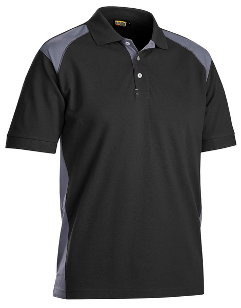 Pikeepaita Blåkläder 332410509994 musta/harmaa