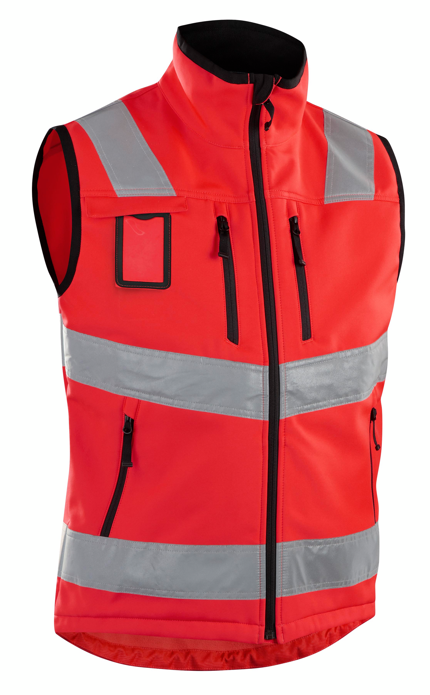 Softshell-liivi Blåkläder Hi-Vis 304925175500 punainen